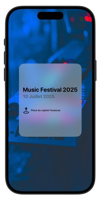 capture d'écran dun iPhone qui représente un Text "helloworld"