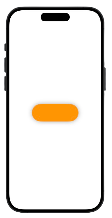 capture d'écran dun iPhone qui représente une capsule orange en Swift UI