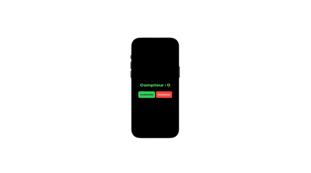 Image de présentation d’un écran iOS illustrant les composants Textes en SwiftUI, un long texte est présent sur l'écran
