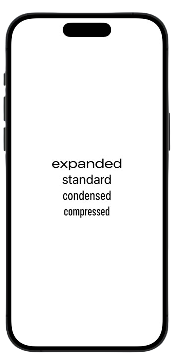capture d'écran dun iPhone qui représente une étoile orange sur un fond noir