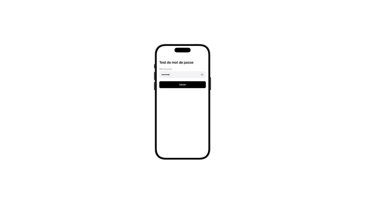 Image de présentation d’un écran iOS illustrant les composants Textes en SwiftUI, un long texte est présent sur l'écran