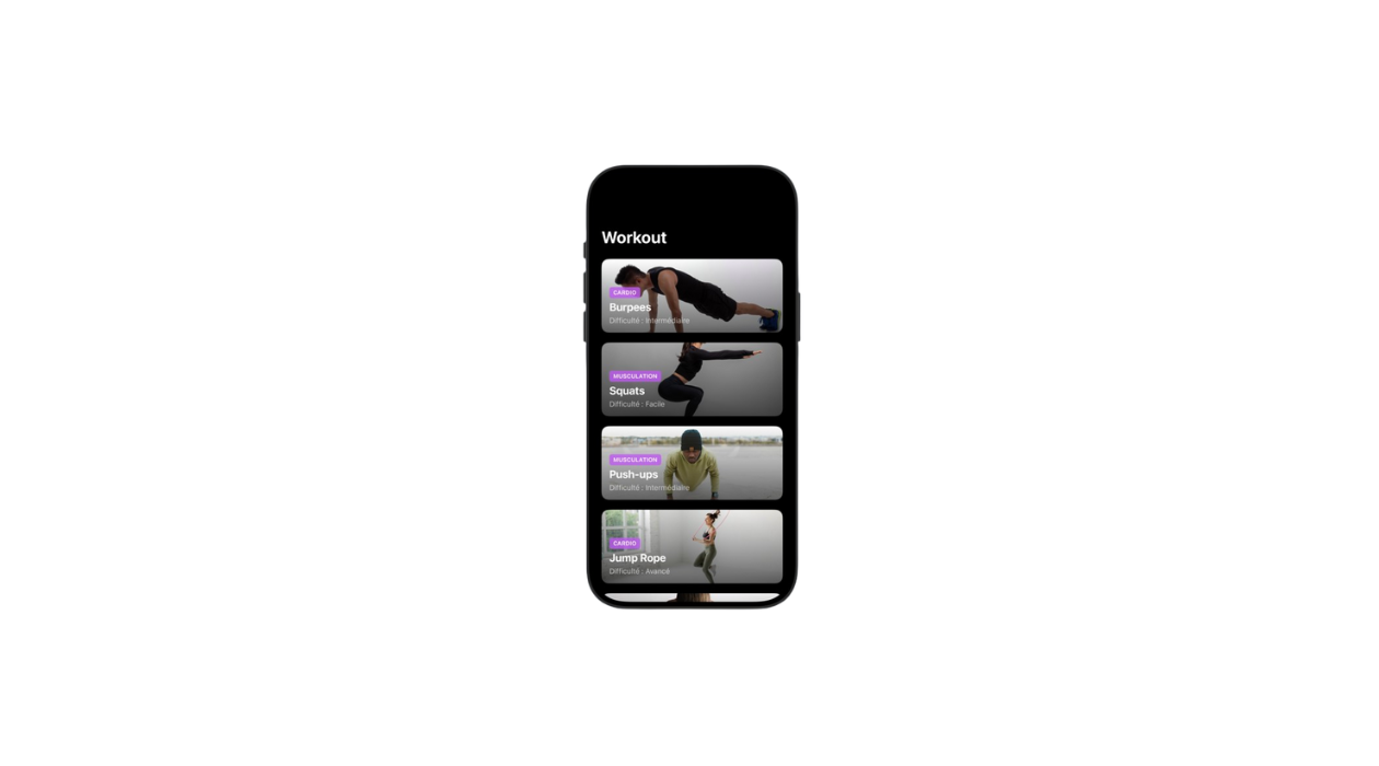 Image de présentation d’un écran iOS illustrant les composants Textes en SwiftUI, un long texte est présent sur l'écran