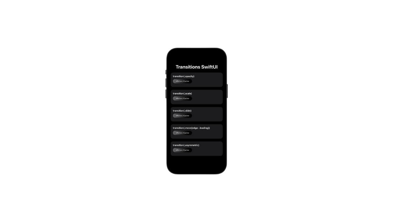 Image de présentation d’un écran iOS qui affiche une présantation du langage Swift